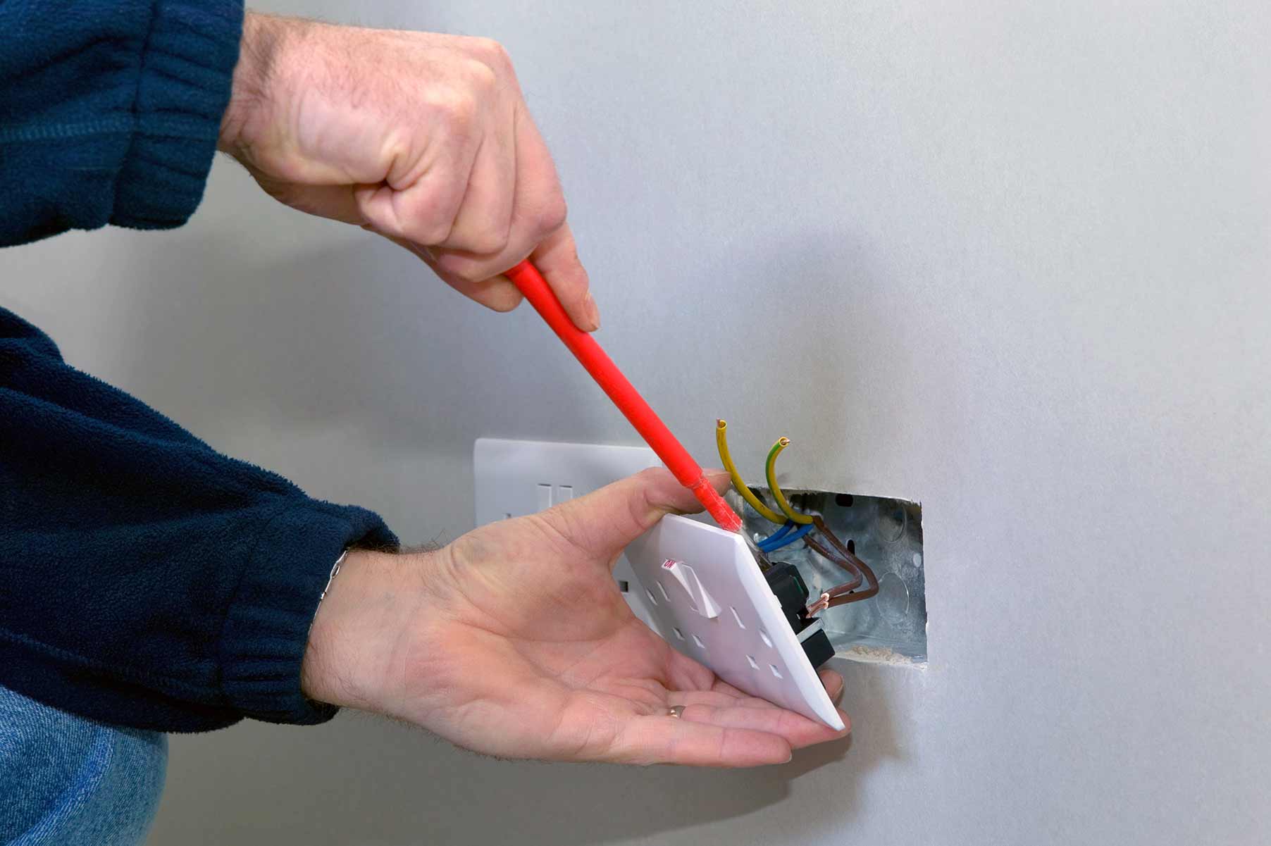 Our electricians can install plug sockets for domestic and commercial proeprties in Alsager and the local area. 